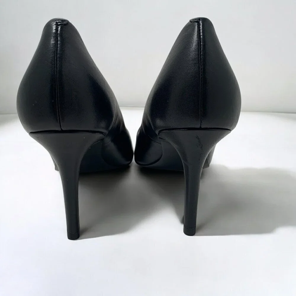 Cole Haan Women's Go-To Park Pumps Black Leather 3